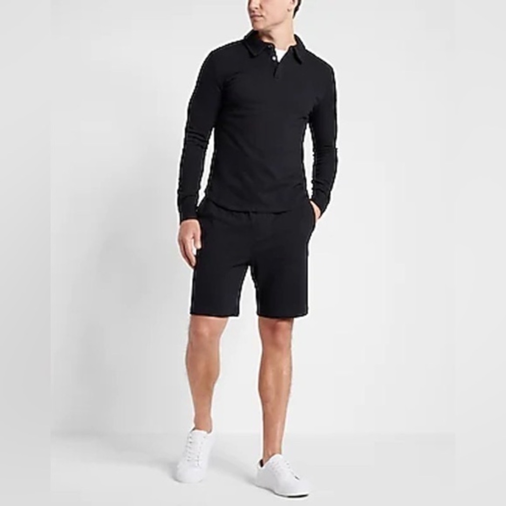 NWT Express x Rachel Zoe Men’s LS Terry Polo